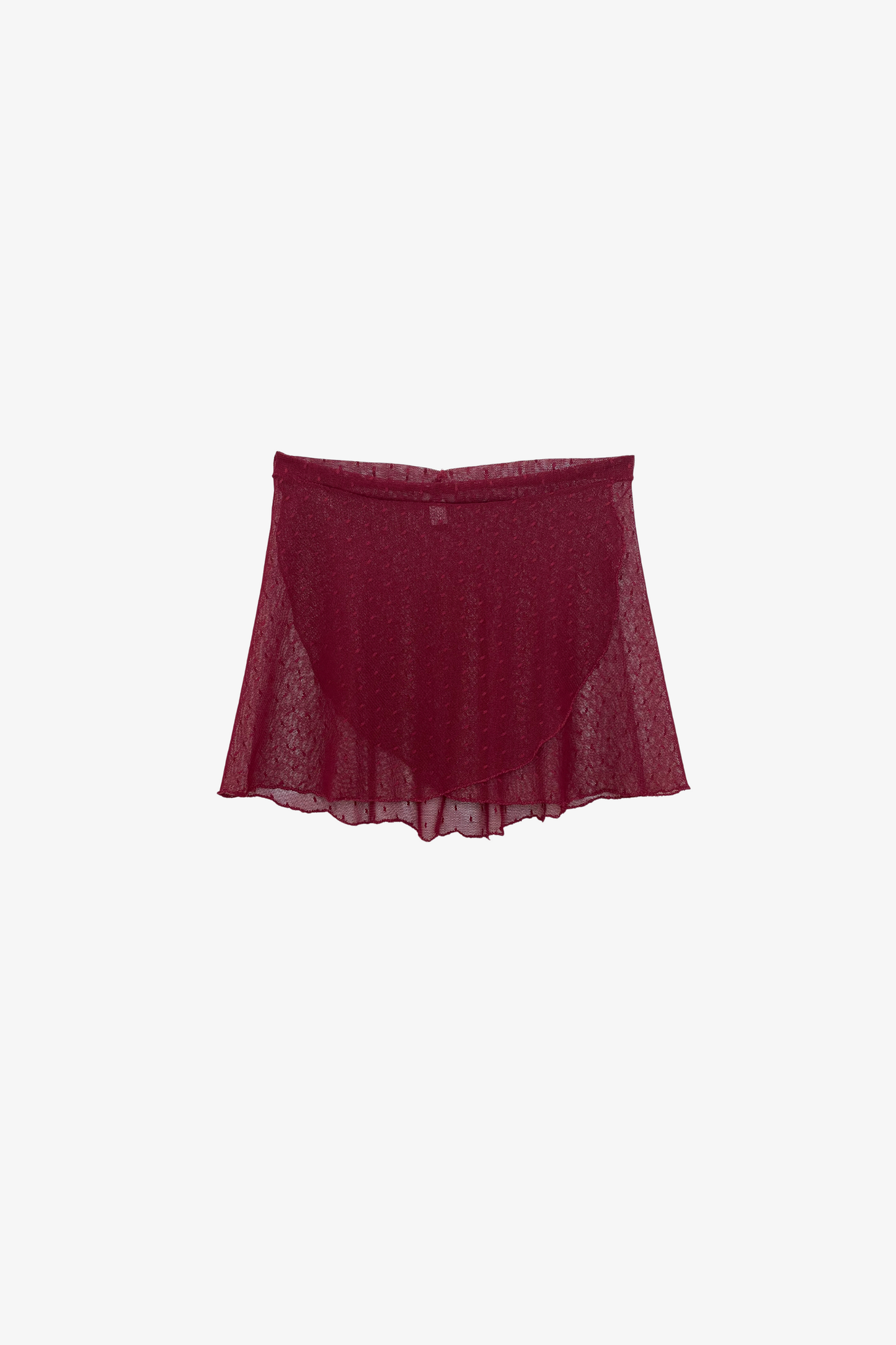 CHERRY DOT short pull on skirt