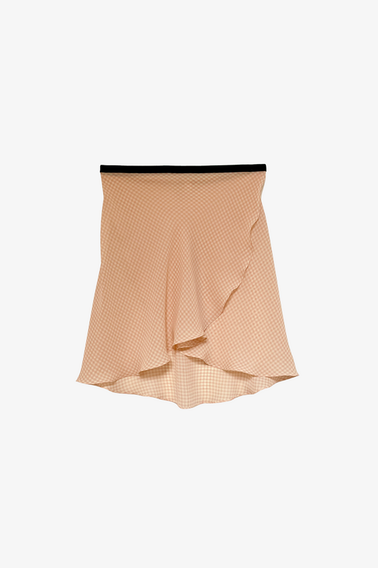 RAYMONDA long wrap skirt