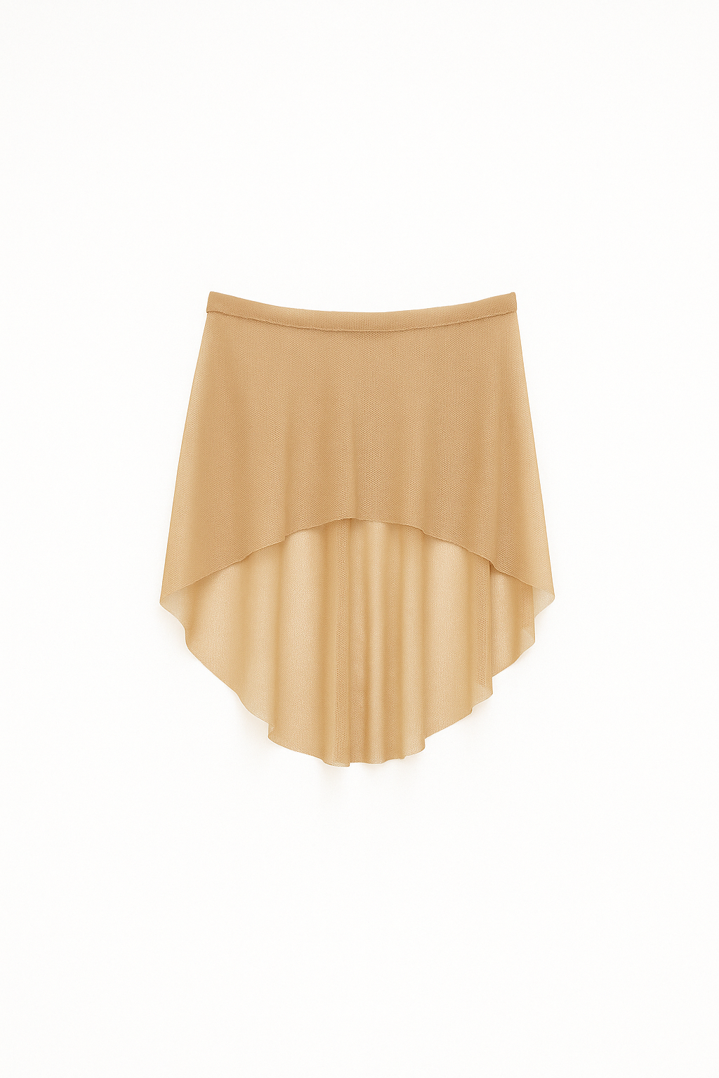 SYLVIA asymmetric pull on skirt