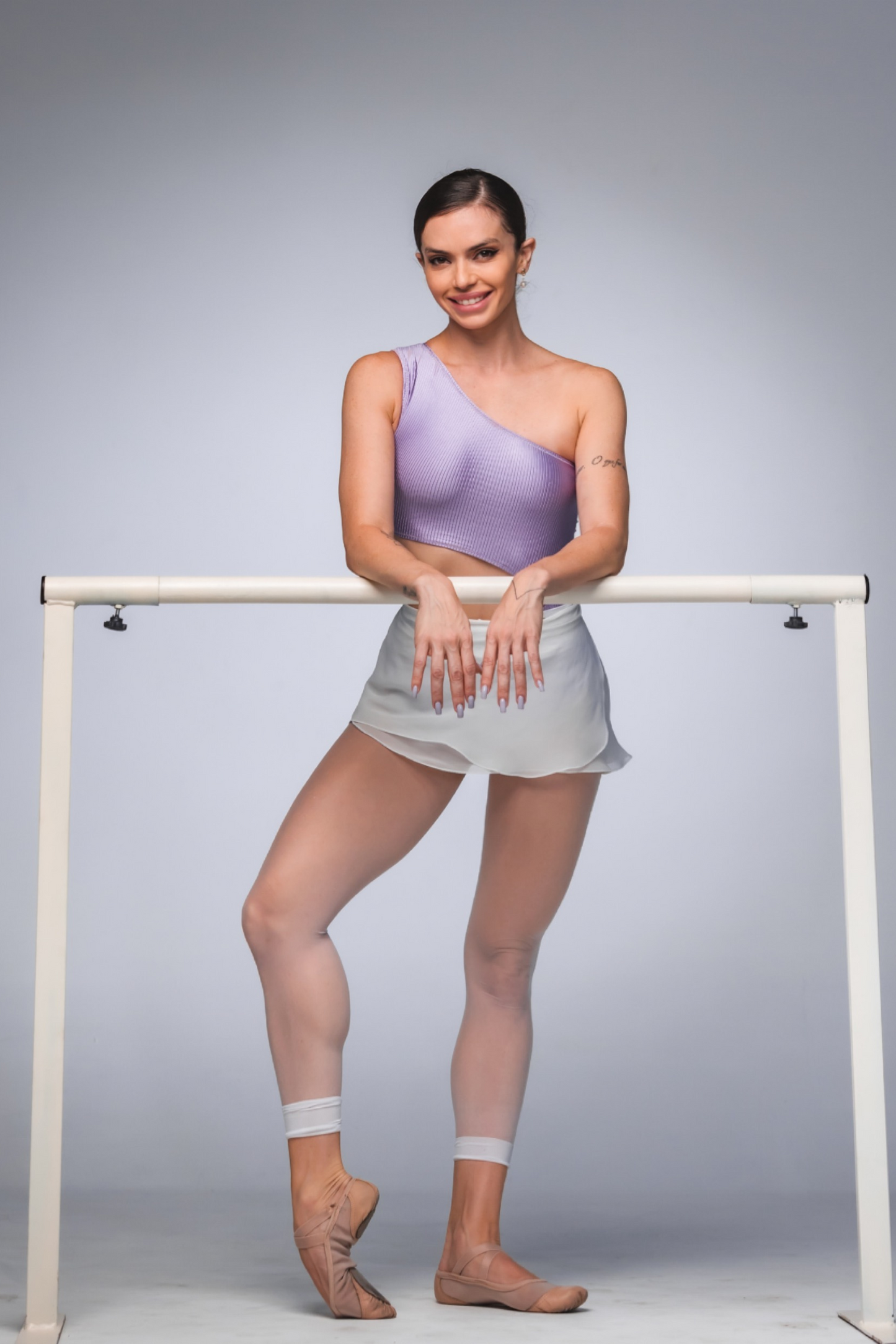 WILLIS short wrap skirt