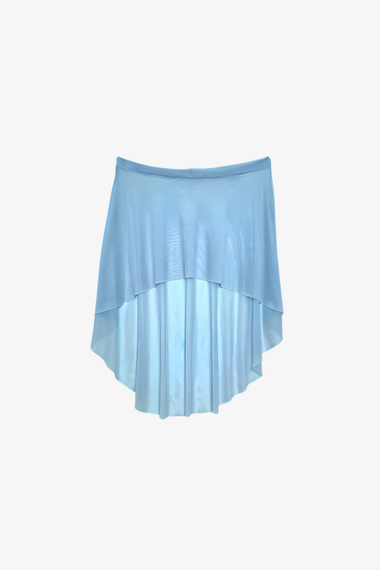 CLARA asymmetric pull on skirt