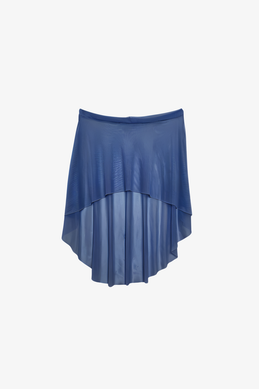PIETRA asymmetric pull on skirt