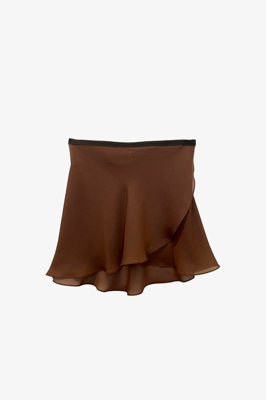 TRUFFLE medium wrap skirt