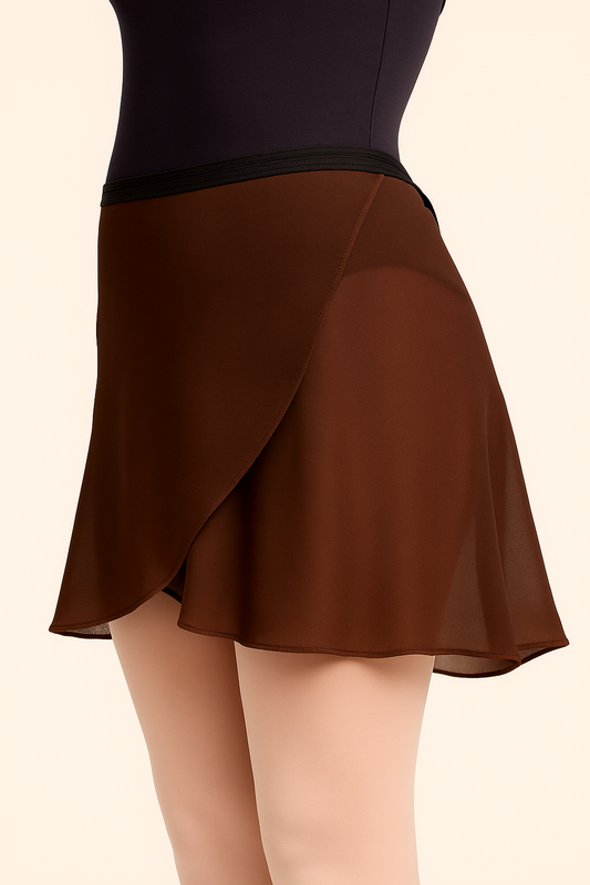 TRUFFLE medium wrap skirt